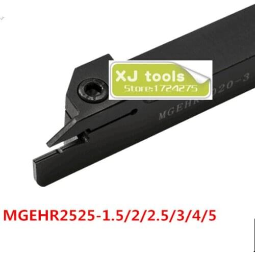 Free shipping MGEHR2525-1.5 MGEHR2525-2 MGEHR2525-2.5 MGEHR2525-3 MGEHR2525-4 MGEHR2525-5 25mm petiole CNC Turning tool rod