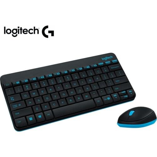 Logitech Original MK245 Nano Wireless Keyboard & Mouse Combo for Laptop PC Desktop Home Office Using Keyboards Mouse Set