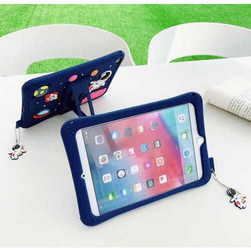 For iPad Air 4 Pro 11 2021 2020 2018 Kids Cartoon Soft Silicone Case for iPad 9.7 5th 6th Pro 9.7 10.2 10.5 Shockproof Cover