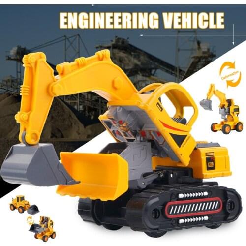 Excavator Toys Engineering Vehicle Model Durable Safe Alloy for Children Kids Boy M09