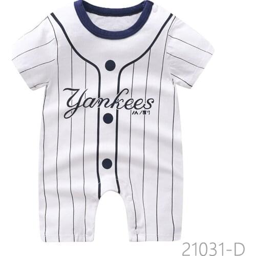Newborn Baby summer rompers 100% Cotton Infant Body Short Sleeve baby Jumpsuit Cartoon ropa bebe Baby Boy Girl clothes