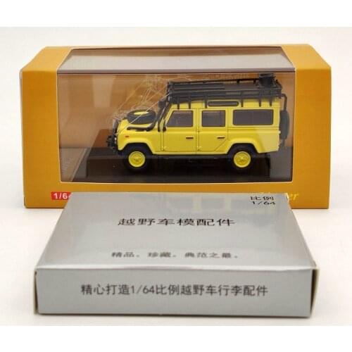 Master 1/64 For L-R Defender 110 Diecast Models Toys Car with Luggage Rack Collection Gifts