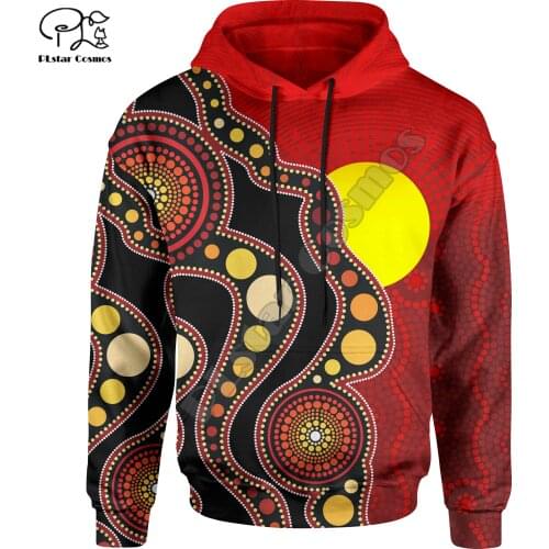 Newest NewFashion Aboriginal Australia Kangaroo Country Tribe Retro Tracksuit 3DPrint Harajuku Casual Funny Hoodies Men/Women 16