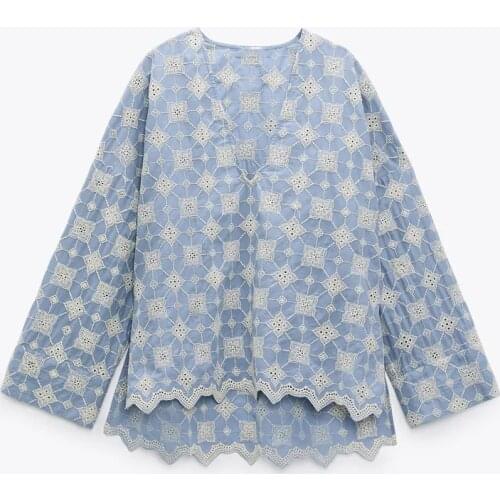 RARF Blouses With Embroidery