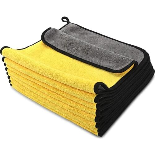 Microfiber Car Wash Towel Car Cleaning Cloth FOR renault clio golf 7 mazda cx-5 w211 vw polo 9n vw beetle toyota chr ford