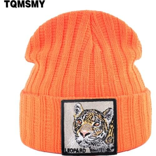 TQMSMY Fashion Skullies Beanies With Embroidery Patch Men And Women Hip Hop Style Hat Autumn Winter Knitted Beanie Hat TMTB-LB