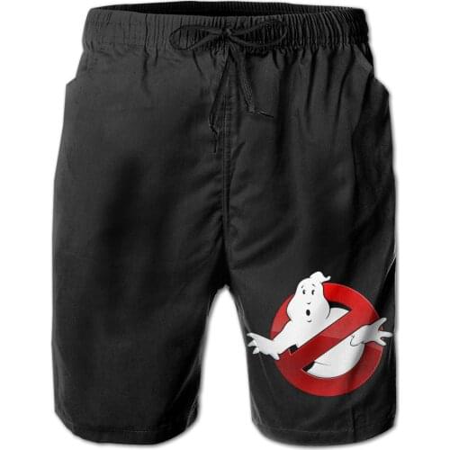 Summer Ghostbusters Board Shorts Men Quick Dry Swimming Trunks Swimwear hombre Vacation Surf Beach Short Pants Casual Male