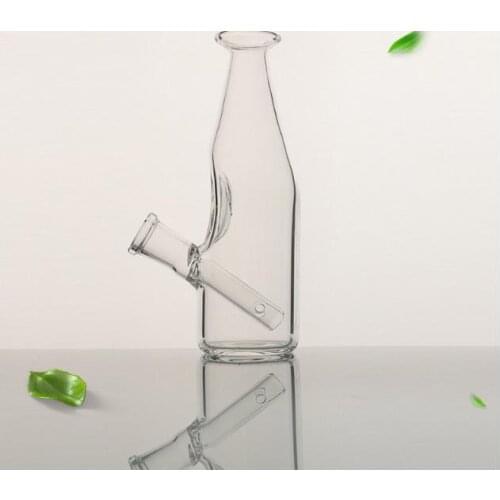 Water Ripple Glass Hookah Shisha Smoking Product Detachable Glass Vase for Home Decor Customizable Hookah Pipe Fittings