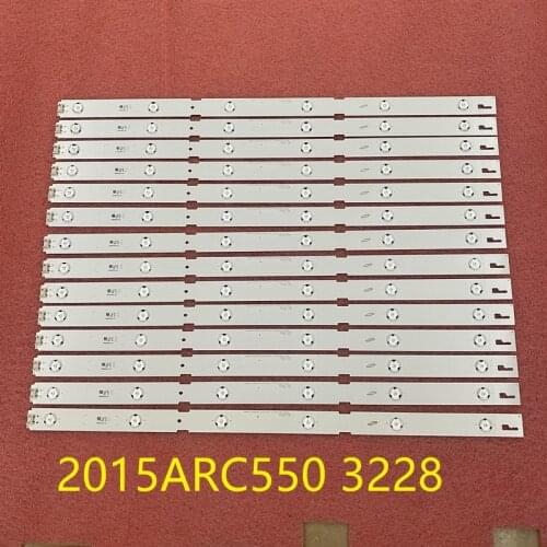 LED bar(14) for 55VLE6565BL ZLH60600-AC ZPM60600-AC SAMSUNG 2015ARC550 3228_06 LM41-00178A 55cle6645al 55 VLE 6565 BL 55VLE6625
