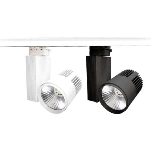 Track Lighting Rail Lamp Spot 30W 40W COB Clothing Shoes Shop Store Track Lights LED Rail Spotlight