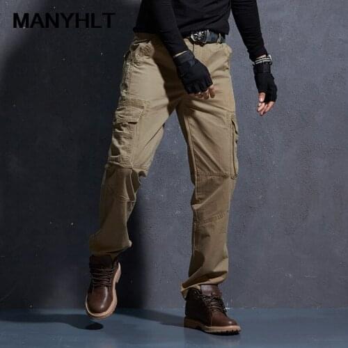 High-quality Loose Casual Pants Mens Military Tactical Jogging Camouflage Overalls Multi-pocket Fashion Mens Military Pants