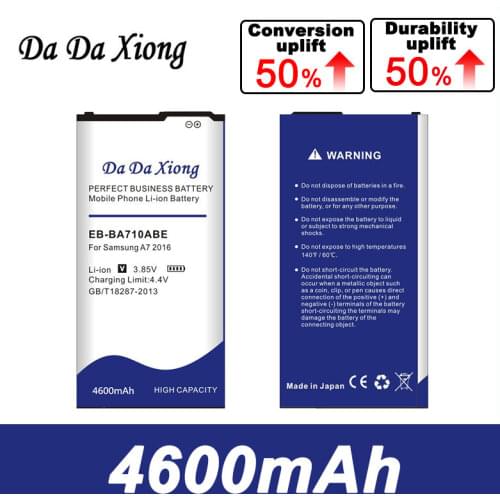 Da Da Xiong 4600mAh EB-BA710ABE Battery for Samsung GALAXY 2016 Edition A7 A710 A710F A7100 A7109