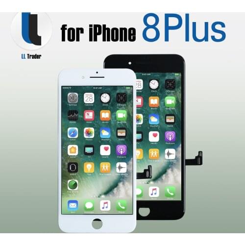 For iPhone 8P 8 Plus LCD Display Screen Replacement Touch Digitizer Assembly 3D Touch Free Shipping+ Free Tools Black