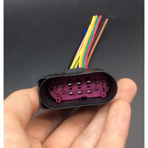 1pc for 2007-2011 Ford Mondeo edge for Mercedes-Benz headlight plug car wiring harness socket cable wire line