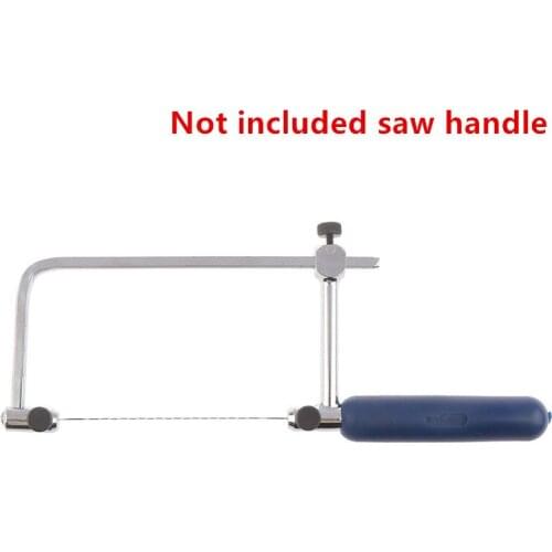 12PCS 4" Adjustable Frame Sawbow U-shape Coping Jig Saw for Woodworking Hand Tool