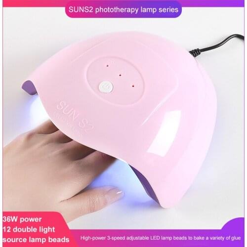 36/54W Nail Dryers Nail Polish Gel Quickly Dry 12/18 LEDs UV Lamp For Manicure Gel Nail USB Cable Home Use Manicure Tools