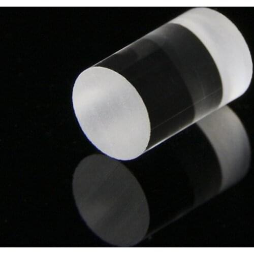 5 MM diameter and 10 MM length K9 optical glass rod mirror with uniform light distribution for laser measurement system