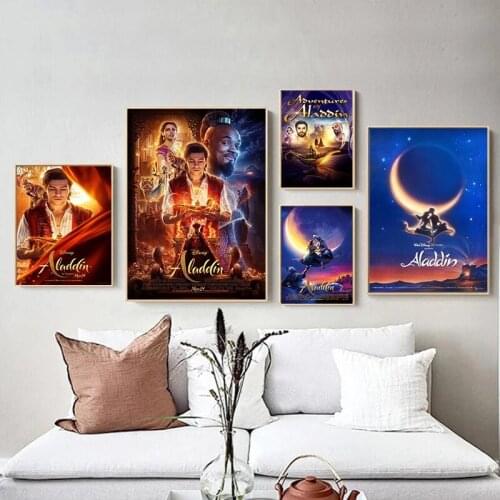 Aladdin Movie Diamond Painting Cross Stitch Kits Full Square Picture of Rhinestone DIY Diamond Mosaic Diamond Embroidery Sale