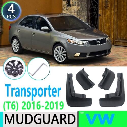 For Volkswagen VW Transporter T6 Caravelle Multivan 2016~2019 Car Fender Mudguard Mud Flaps Guard Splash Flap Car Accessories