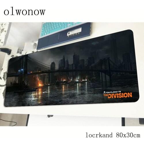 Tom clancys The Division mousepad gamer large 800x300x3mm gaming mouse pad notebook accessories laptop padmouse ergonomic mat