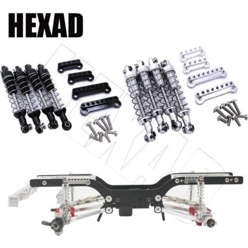Lightweight Metal Shock Absorber with Mount Stand Kit For MN D90 D91 D99S RC Car Upgraded Parts