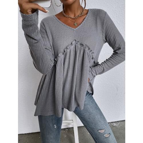 Женские футболки с длинным рукавом MSFILIA China At AliExpress