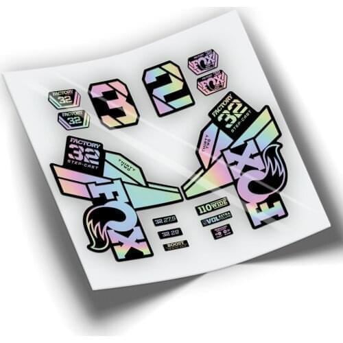 STICKERS FORK BICYCLE FOX FACTORY SC 2021 WP405