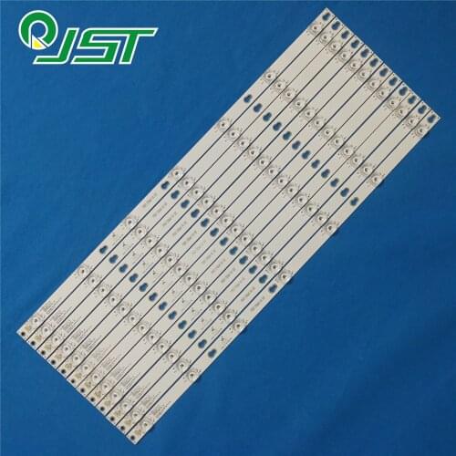 100% New 12pcs/Kit LED strips for THOMSON 65 TV 65UC6306 65UC6406 TCL 65 TV U65P6046 65S401 65S403 65S405 65S423 65D2900