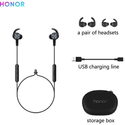 New Honor xsport AM61 Earphone Bluetooth Wireless connection with Mic In-Ear style Charge easy headset for Huawei iOS Android