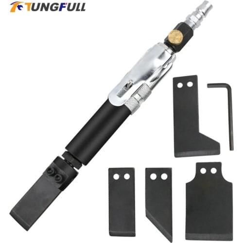 Air Hammer Pneumatic Rust Remover Shovel Carving Spatula Knife Air Chisel Impact Head Pneumatic Chisel Shovel 100C