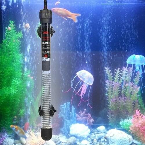 Submersible Aquarium Heater Rod for Aquarium Accessories Glass Fish Tank Temperature Adjustment 220-240V