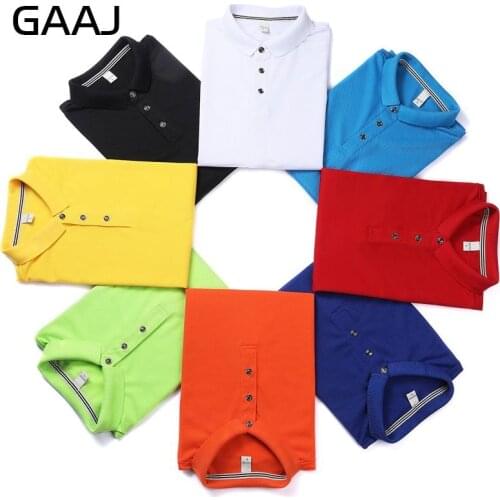 GAAJ Linen Cotton Stripes 65% Cotton 220g Mens Polo Shirt Business Blouses For Male Homme High Q Polos Men HF9H7