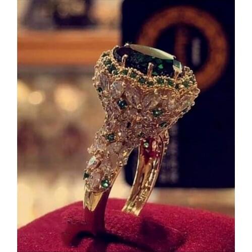 Milangirl European and American Style Fashion Atmosphere Ladies Single Ring