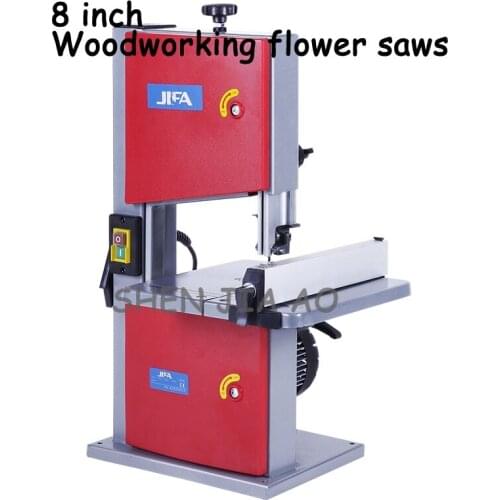 1pc 220V Multifunction Band Saw Machine Woodworking Band-sawing Machine Solid Wood Flooring Installation Work Table Saws
