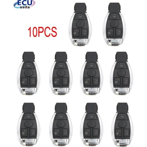 10PCS* KYDZ Smart Remote Car Key 315MHz/ 433MHz 3 Buttons KEY FOB for Mercedes BENZ 2000+ Support NEC & BGA Keyless With L