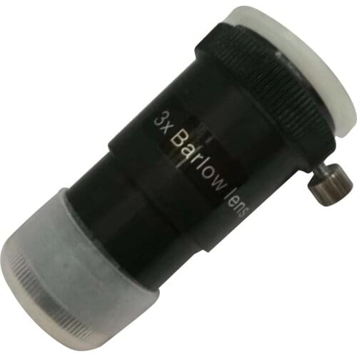 31.7mm Barlow Lens Astronomy Telescope Eyepiece Fit for Black