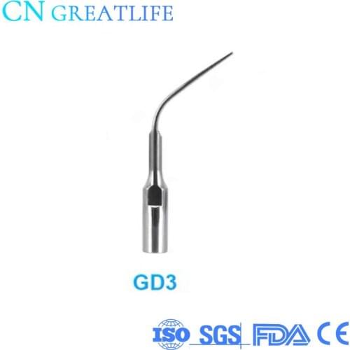 5Pcs GD3 Dental Ultrasonic Scaler Tip EMS DTE Woodpecker Style Scaler Tips Woodpecker Scaler Tips Scaler Tips