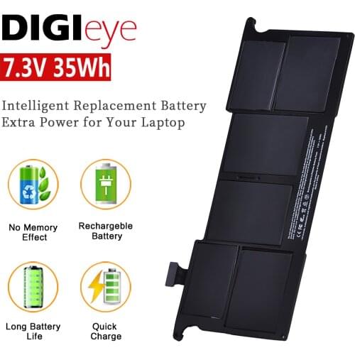 35WH 7.3V A1375 Laptop Battery for MacBook Air 11" inch A1375 A1370 (Late 2010 Version Only) MC505LL/A MC506LL/A MC507LL/A