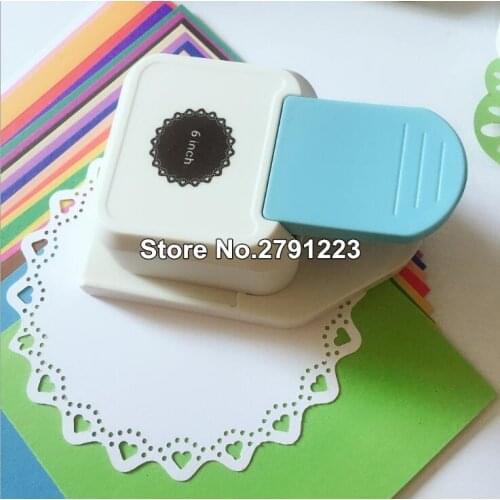 Large fancy scrapbooking paper border punch flower embossing Punch handmade Gift edge device DIY lace paper cutter Craft gift