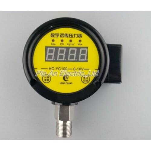 DC12V-24v 0-0.16MPA Digital remote pressure gauge constant pressure water supply Digital remote pressure gauge