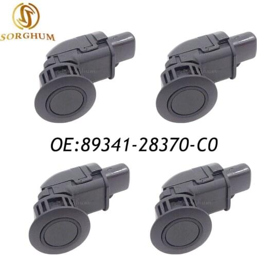 4PCS 89341-28370-C0 Backup Parking Aid Sensor PDC Fits For Toyota Corolla Camry Sienna Noah 89341-28370
