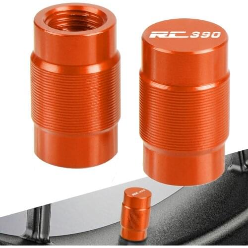 For RC 390 RC390 2014 2015 2016 2017 2018 2019 2020 Motorcycle Accessories Wheel Tire Valve caps CNC Aluminum Airtight cover