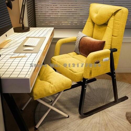 Home Computer Chair Comfortable Sedentary College Student Lazy Backrest Leisure Office Chair Dormitory Sofa Seat