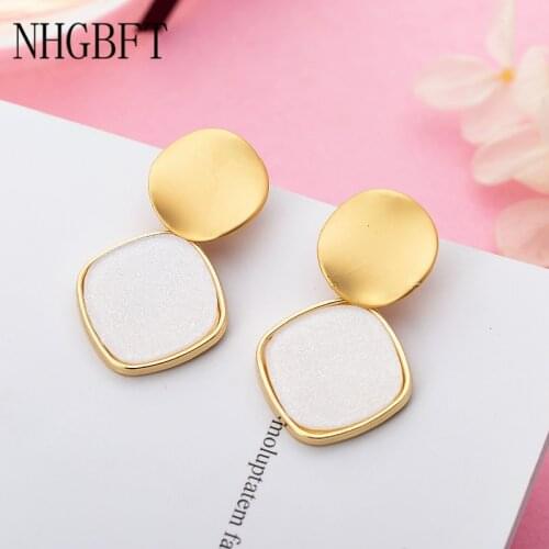 NHGBFT Women's Gold Earrings