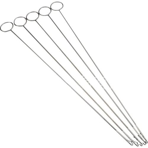 1Piece Stainless Steel Sewing Loop Turner Hook Turning Fabric Tubes Strap Belt Strips Handmade DIY Quitling Tool Accessories