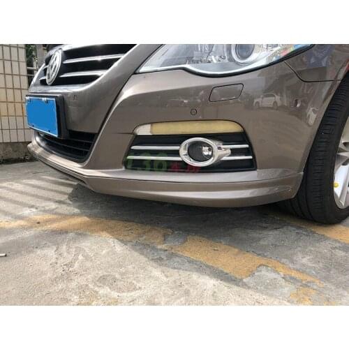 Fit For Lip Rline Spoiler 09-12 Vw Cc Refitted Big Surround Pu Front Shovel