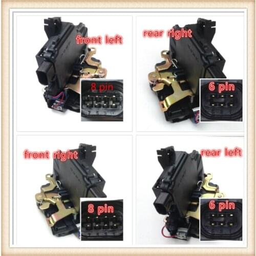 Door lock actuator 3B4839016A for VW Passat B5 Golf Jetta MK4 Beetle Door Lock Actuator Front Rear Left Right Side