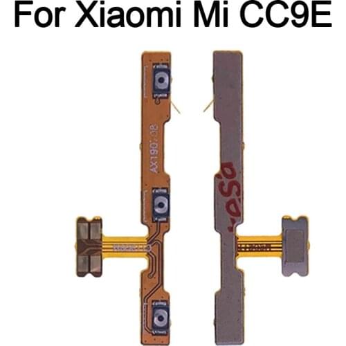 Replacement Power On/Off Key & Volume Side Button Flex Cable For Xiaomi Mi CC9E cc9e Side Key Power Volume Button Flex Cable