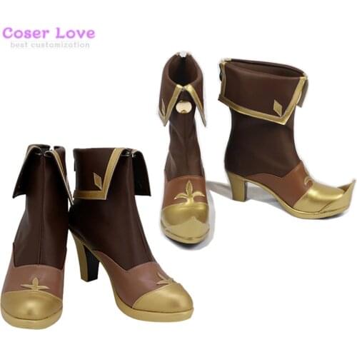Princess Connect! Re:Dive Momochi Kiruya Kyaru Cosplay Shoes Boots Halloween Christmas Shoes