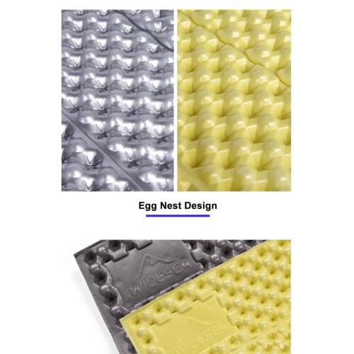 Widesea camping mat portable sleeping pad picnic foam bed mattress travel trekking equipment blanket Waterproof Moistureproof